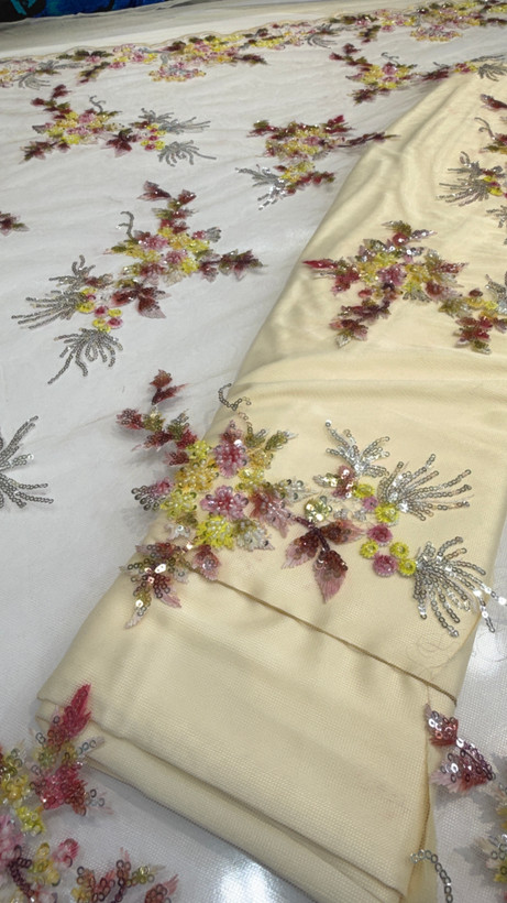 کریستال دوزی حاشیه دار